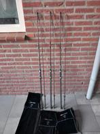 3 Zo goed als Nieuwe Fox Explorer 8/10 ft Karperhengels., Watersport en Boten, Hengelsport | Karpervissen, Ophalen of Verzenden