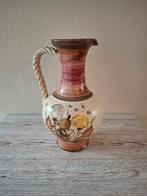 Grote handbeschilderde kruik/vaas, Ophalen