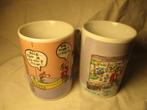 2x drink bekers Hein de Kort striptekenaar, Verzamelen, Verzenden