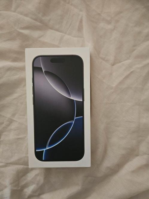 Apple iPhone 16 Pro, Telecommunicatie, Mobiele telefoons | Apple iPhone, Zo goed als nieuw, 128 GB, Overige modellen, Zwart, Ophalen of Verzenden