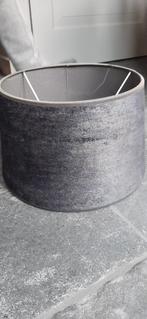 Te koop lampenkap velours. 30x25x18, 25 tot 50 cm, Bruin, Rond, Ophalen of Verzenden