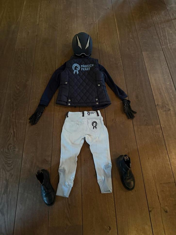 Paardrijset van Paarden Praat, meisje, Dieren en Toebehoren, Paardrijkleding, Zo goed als nieuw, Kinderen, Overige typen, Recreatie