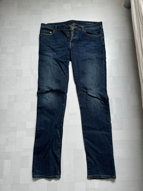 Heren broek Saint Laurent maat L, Kleding | Heren, Broeken en Pantalons, Zo goed als nieuw, Maat 52/54 (L), Blauw, Verzenden