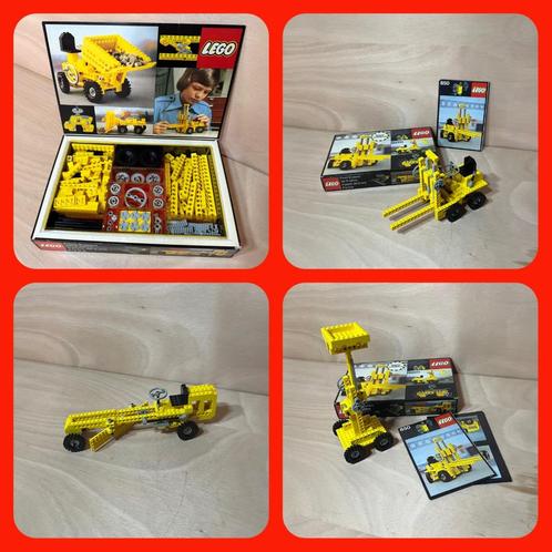 175. Technic Lego nr. 850 Met Doos en bouw tekening, Kinderen en Baby's, Speelgoed | Duplo en Lego, Zo goed als nieuw, Ophalen of Verzenden