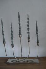 Riviera Maison Kandelaar met kaarsen Rookvrij huis, Ophalen of Verzenden, Zo goed als nieuw, Overige materialen, Minder dan 25 cm