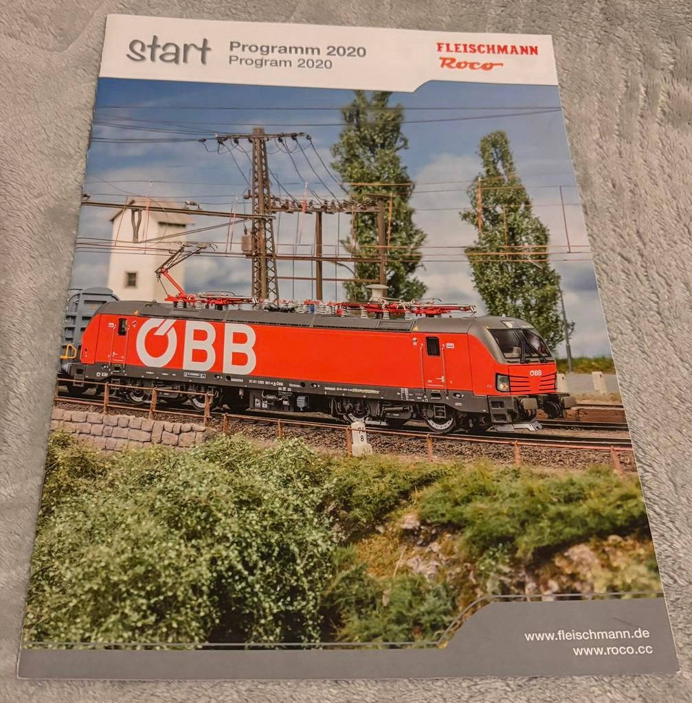 Fleischmann/Roco Modeltrein catalogus 2020. ZGAN, Boeken, Catalogussen en Folders, Ophalen of Verzenden, Zo goed als nieuw, Catalogus