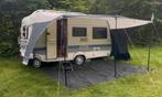 Hobby de Luxe caravan met luifel, mover en zonnepaneel, Caravans en Kamperen, Caravans, Mover, Vast bed, Hobby, Particulier