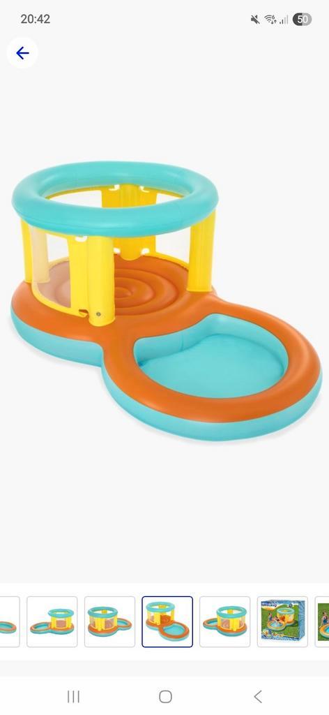 Bestway Opblaasbaar Springkussen met Zwembad, Tuin en Terras, Zwembad-toebehoren, Nieuw, Overige typen, Ophalen