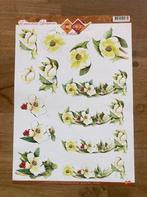 Knipvel Card Deco - bloemen, Hobby en Vrije tijd, Kaarten | Zelf maken, Ophalen of Verzenden, Nieuw, Natuur, Knipvel