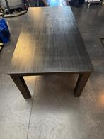 Bureau eettafel met afdichtdop gebruikt als bureau zwart, Huis en Inrichting, Bureaus, Ophalen, Gebruikt, Bureau