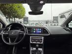 SEAT Leon 1.0 TSI FR PANO, APPLE CARPLAY, CAMERA BEATS, VC,, Zwart, Bedrijf, 115 pk, 3 cilinders