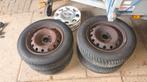 Stalen velgen met banden voor Peugeot, Ophalen, Gebruikt