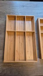 Houten besteklade organizers - Zo Goed Als Nieuw, Huis en Inrichting, Keuken | Bestek, Ophalen