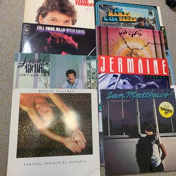 Verzameling 72 POP & ROCK lp's & maxi's in prima VG+ staat. beschikbaar voor biedingen