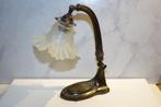 Antieke bronzen lamp Art deco tafellamp bureaulamp, Antiek en Kunst, Antiek | Lampen, Verzenden