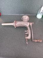 Gehakt /worst machine te koop, Ophalen