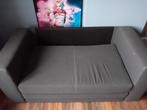 Slaapbank ikea grijs, Gebruikt, Tweepersoons, 200 cm, Grijs
