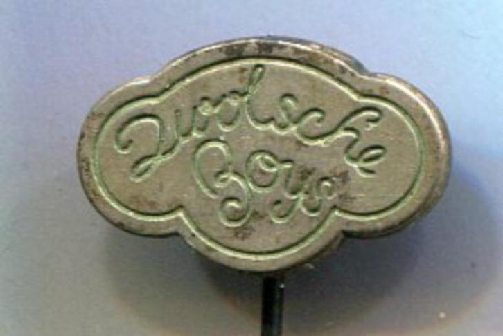 Zwolsche Boys zilverkleurig voetbalclub speldje ( Z_069a ), Verzamelen, Speldjes, Pins en Buttons, Zo goed als nieuw, Speldje of Pin