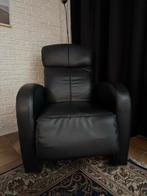 Zwarte massage stoel - Relaxfauteuil, Huis en Inrichting, Fauteuils, Ophalen, Zo goed als nieuw, Leer, 75 tot 100 cm