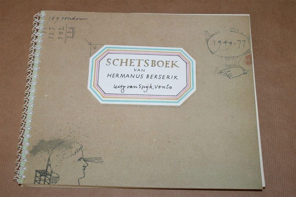 Schetsboek van Hermanus Berserik, Boeken, Kunst en Cultuur | Beeldend, Zo goed als nieuw, Ophalen of Verzenden