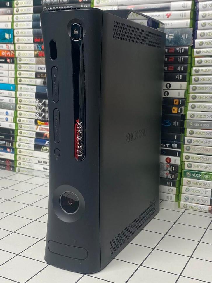 Xbox 360 Elite 120GB Console – Met Kabels, Spelcomputers en Games, Spelcomputers | Xbox 360, Zo goed als nieuw, 120 GB, 360 Elite of Super Elite