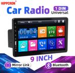 1 Din Autoradio Bluetooth 9 inch MP5 Player HD Touchscreen✅, Auto diversen, Ophalen of Verzenden, Nieuw
