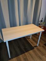 Bureau Ikea linnmon/olov, Huis en Inrichting, Bureaus, In hoogte verstelbaar, Gebruikt, Ophalen, Bureau