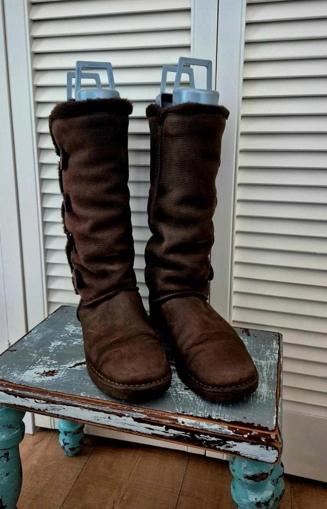 AQA Bruine Gevoerde Laarzen Maat 40, Kleding | Dames, Schoenen, Gedragen, Hoge laarzen, Bruin, Ophalen of Verzenden