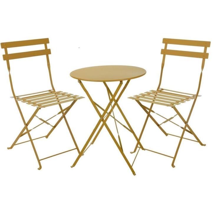 Leuke bistroset metaal met gratis verzending, Tuin en Terras, Tuinsets en Loungesets, Nieuw, Overige materialen, 2 zitplaatsen