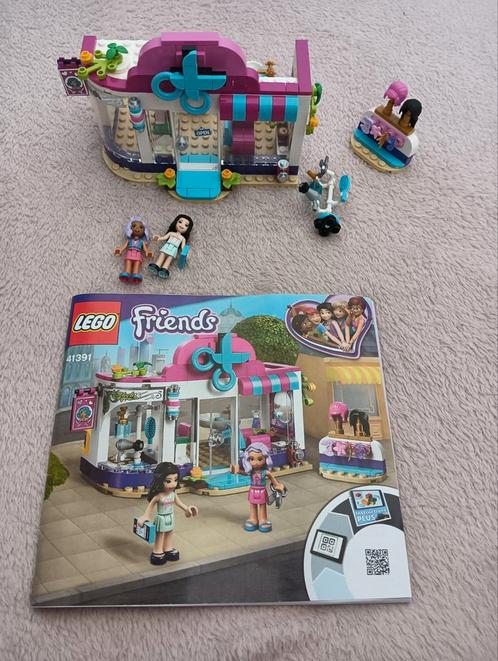 LEGO Friends Kapsalon (set 41391)., Kinderen en Baby's, Speelgoed | Duplo en Lego, Zo goed als nieuw, Lego, Complete set, Ophalen of Verzenden