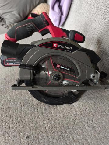 Einhell cirkelzaag incl accu en lader beschikbaar voor biedingen