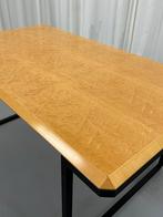 Burl Wood Tafel uitklapbaar, Huis en Inrichting, Tafels | Eettafels, Gebruikt, Ophalen of Verzenden, Vijf personen of meer, Rechthoekig