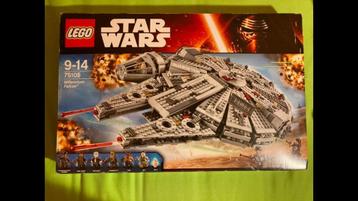 Zeer zeldzame retired LEGO Star Wars Set 75105 – Millennium  beschikbaar voor biedingen