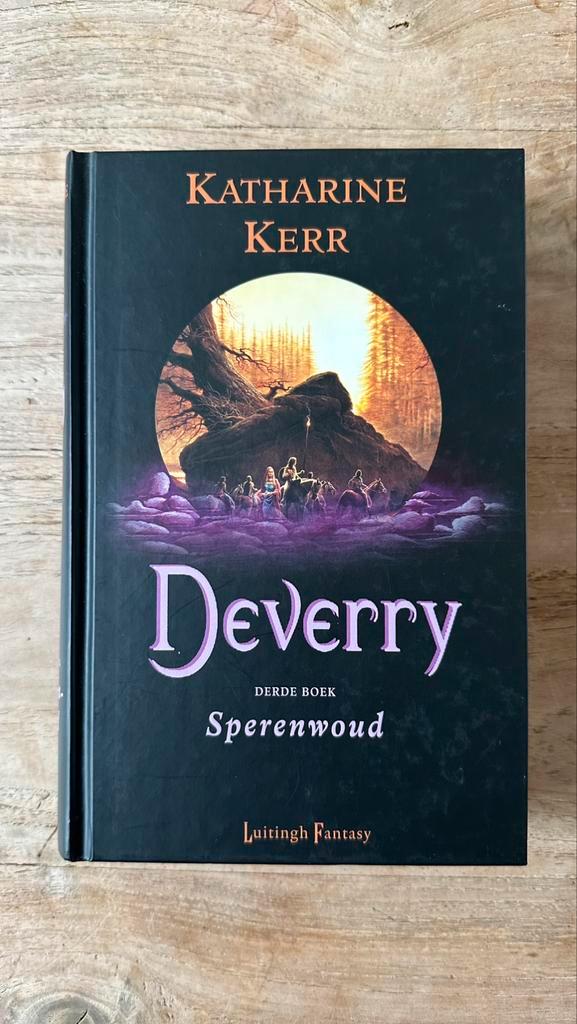 K. Kerr - Deverry deel 3 - Sperenwoud - Hardcover, Boeken, Fantasy, Zo goed als nieuw, Ophalen of Verzenden