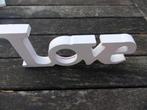 Houten letters LOVE, Huis en Inrichting, Ophalen of Verzenden, Gebruikt