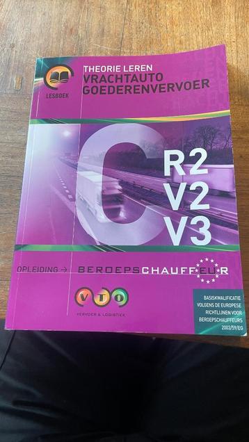 Theorieboek Vrachtauto V2 V3 Administratie Goederenvervoer beschikbaar voor biedingen