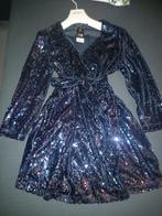 Jurk donkerblauwe pailletten jurk maat XL nieuw, Blauw, Maat 46/48 (XL) of groter, Nieuw, Ophalen of Verzenden