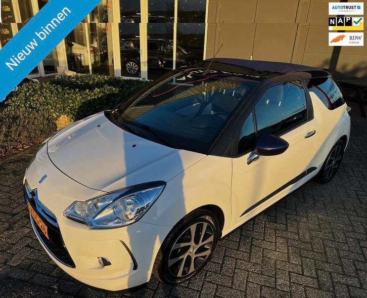 Citroen DS3 Cabrio 1.2 VTi Chic AC/CRUISE/PDC APK+NAP, Auto's, Citroën, Particulier, Te koop, DS3, ABS, Adaptive Cruise Control