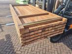Hardhouten vlonder balken geschaafd 4.5x6.8 cm- nr: KMHB2, Ophalen, Nieuw, Hout