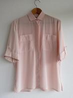 DelMod luxe lichtroze blouse met korte mouwen maat 40, Kleding | Dames, DelMod, Maat 38/40 (M), Ophalen of Verzenden, Roze