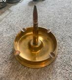 Koperen asbak gemaakt van kogel huls WO info 0646396866, Antiek en Kunst, Ophalen of Verzenden