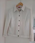 Edgar Vos jasje maat 38, Maat 38/40 (M), Wit, Zo goed als nieuw, Jasje