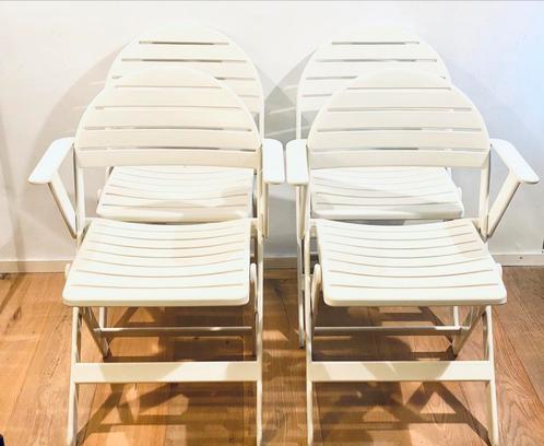 Postmoderne klapstoelen van Niels Gammelgaard voor Ikea x 4, Huis en Inrichting, Stoelen, Zo goed als nieuw, Ophalen of Verzenden