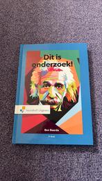 Dit is onderzoek! - Ben Baarda, Ophalen, Zo goed als nieuw, Ben Baarda