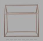Childhome huis bedframe 70x140 naturel, Ophalen, Zo goed als nieuw