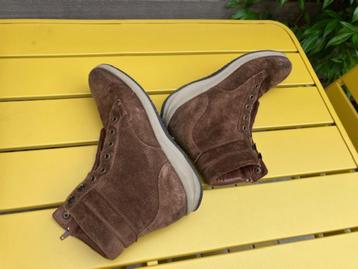 Veterboots dames, Hartjes bruin, maat 6,5 D beschikbaar voor biedingen