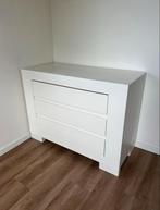 Commode wit, Huis en Inrichting, Kasten | Ladekasten, Overige materialen, Gebruikt, 100 tot 150 cm, Ophalen of Verzenden