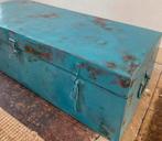Metalen kist - munitiekist, Huis en Inrichting, Woonaccessoires | Kisten, Ophalen, Zo goed als nieuw, 50 tot 100 cm, Minder dan 50 cm