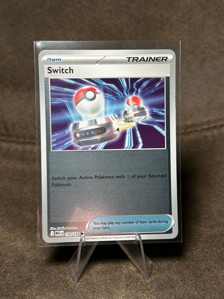 Switch [Reverse Holo] #130 130/132 (Pokemon Mega Evolution), Hobby en Vrije tijd, Verzamelkaartspellen | Pokémon, Zo goed als nieuw