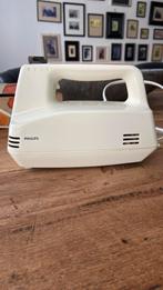 Mooie retro mixer van Philips kleur oranje/beige, Ophalen of Verzenden, Gebruikt